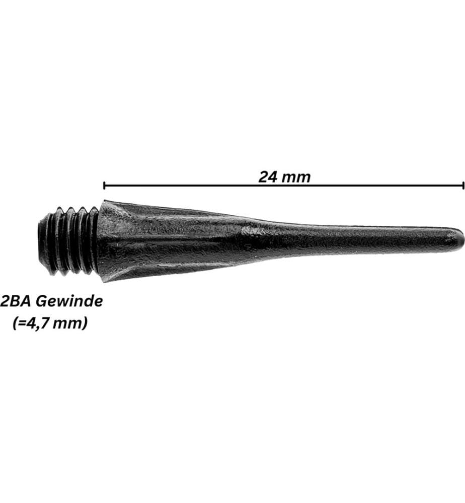 Pointeaux Karella Softspitzen Ultimo 50 pièces – Noir