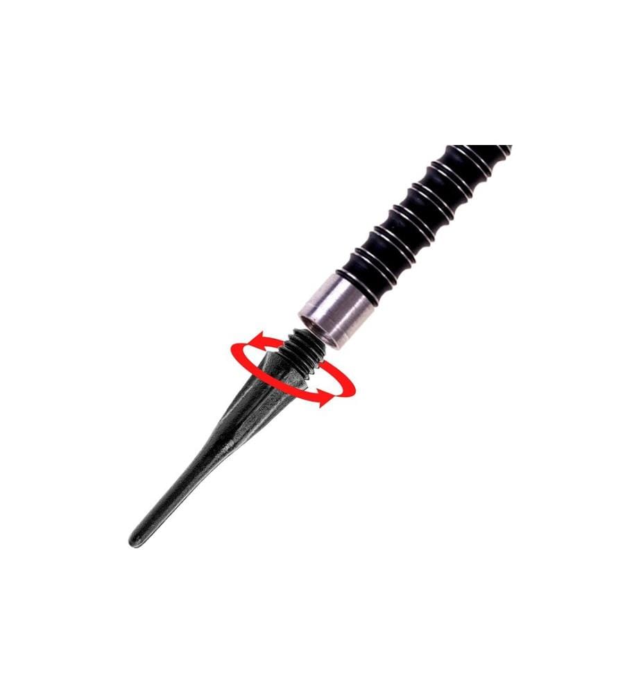 Pointeaux Karella Softspitzen Ultimo 50 pièces – Noir
