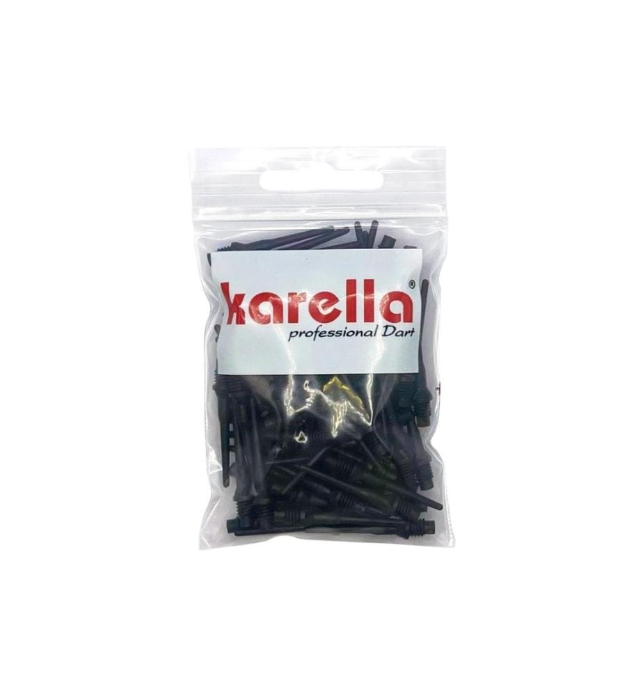 Karella Softspitzen Keypoint 100 Stück – Schwarz