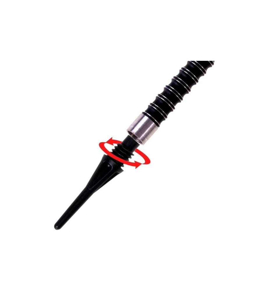 Karella Softspitzen PRO-TIP 100 Stück – Schwarz