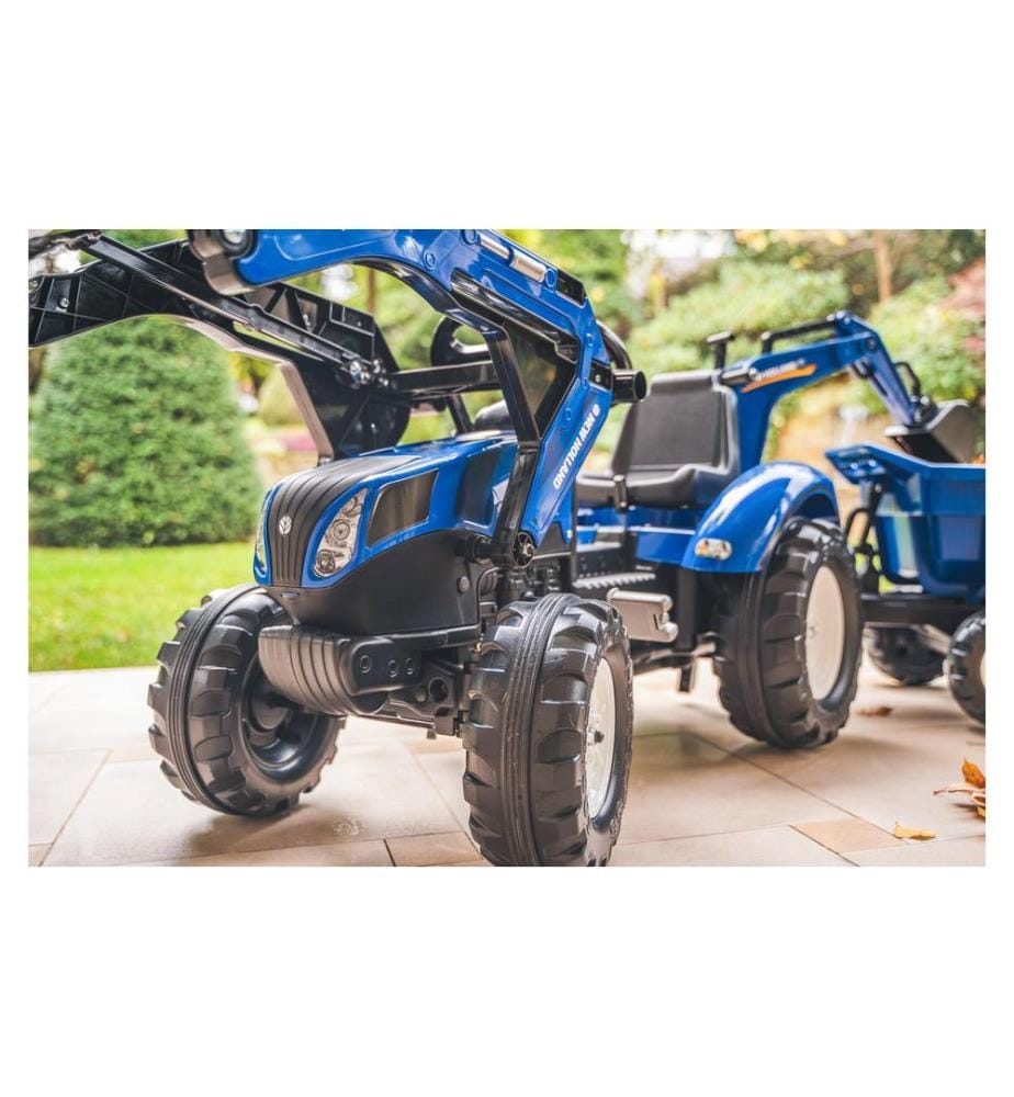 Falk New Holland Traktor + Anh. XXL