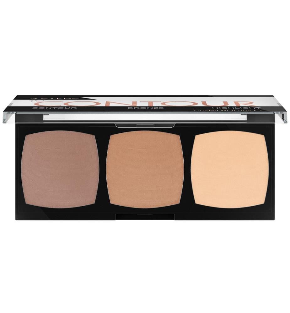 Catrice - Contouring Palette 3 Steps To Contour mehrfarbig 010