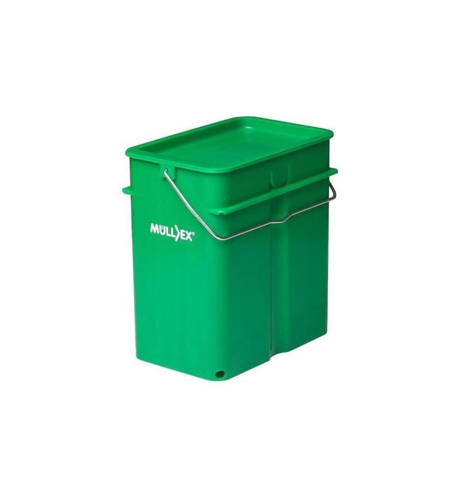 Müllex Kompostbehälter TERRA 5 l, komplett, Grün