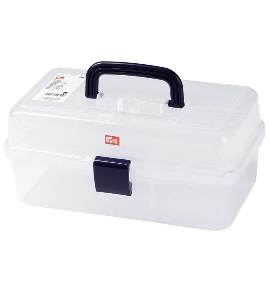 PRYM - Aufbewahrungsbox Nähkasten, Transparent