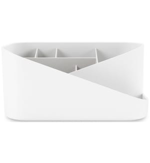 UMBRA - Supports pour ustensiles de salle de bains Glam Blanc