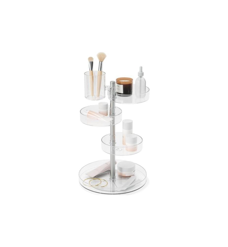UMBRA - Bad-Utensilienhalter Pirouette Transparent