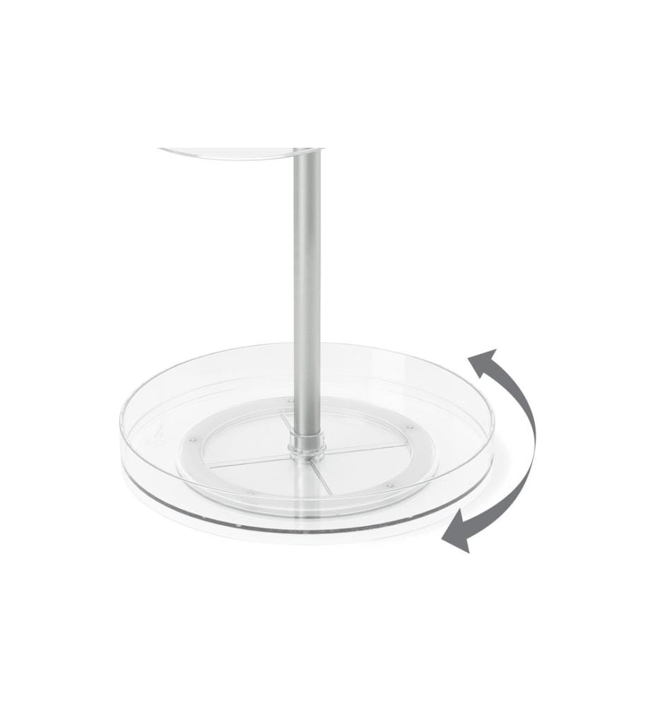 UMBRA - Bad-Utensilienhalter Pirouette Transparent