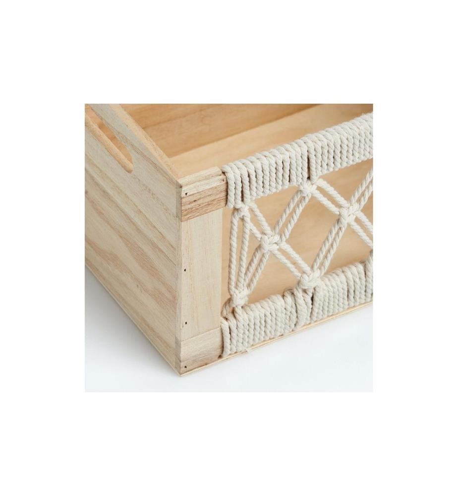 ZELLER - Present Caisse de rangement Boho Beige
