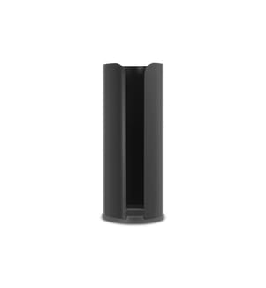 BRABANTIA - Porte-rouleau pour papier toilette ReNew pour 3 rouleaux, Noir mat