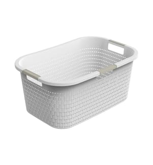 ROTHO - Wäschekorb  Country 40 l, Weiss