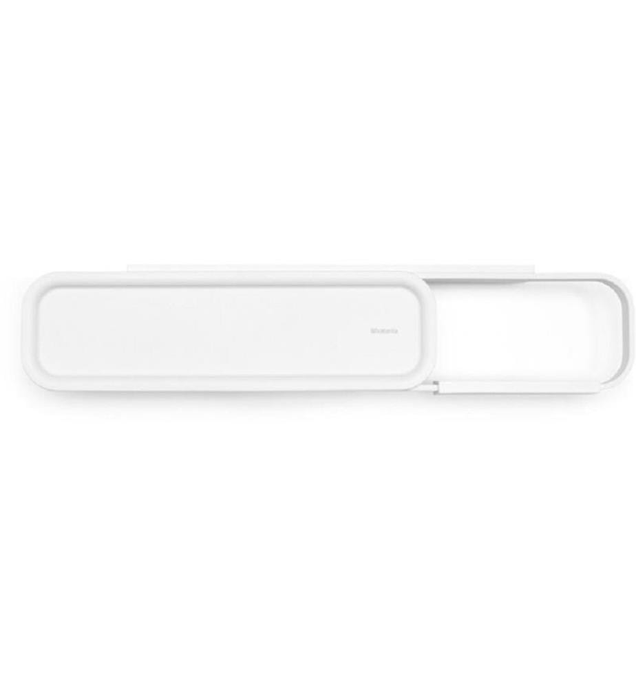 BRABANTIA - Toilettenpapierhalter Mindset mit Ablage Weiss