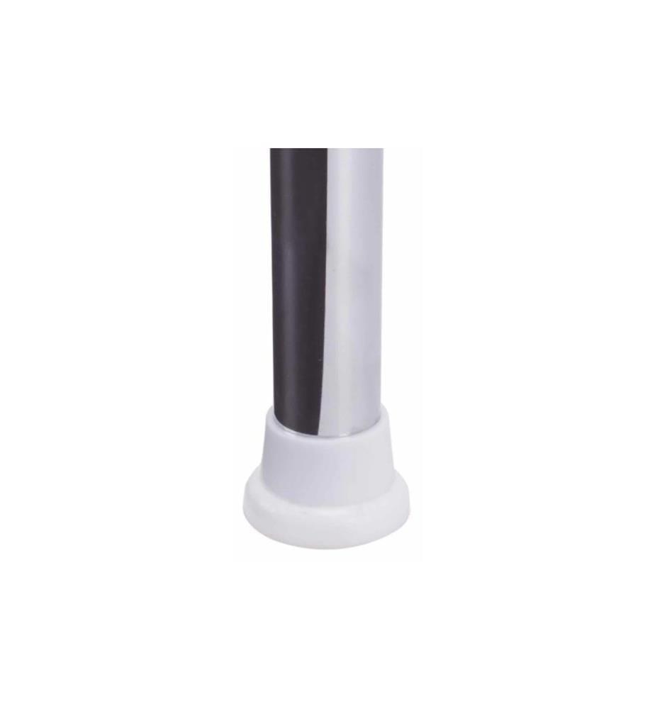 MSV - Duschmittelhalter Teleskopstange 145-250 cm, 4 Körbe, Silber