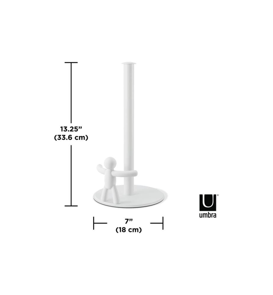 UMBRA - Küchenrollenhalter Buddy Weiss