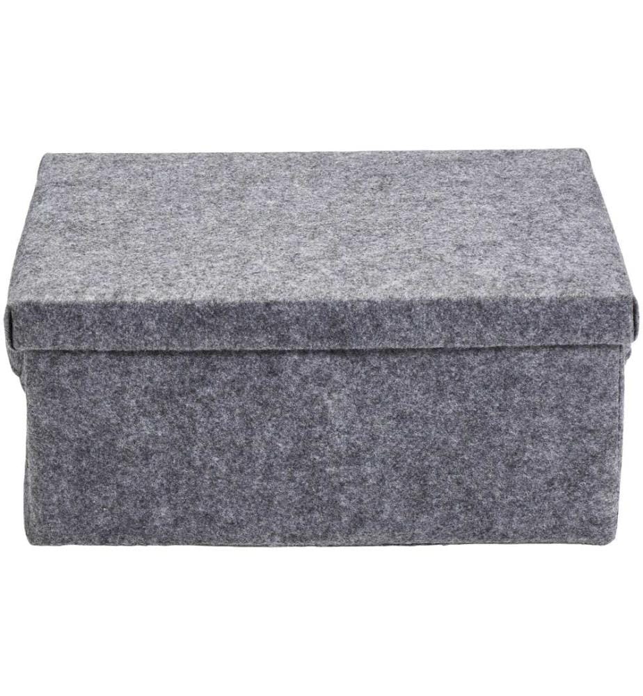 diaqua® - Aufbewahrungsbox Stone 31 x 21 x 14 cm, Grau