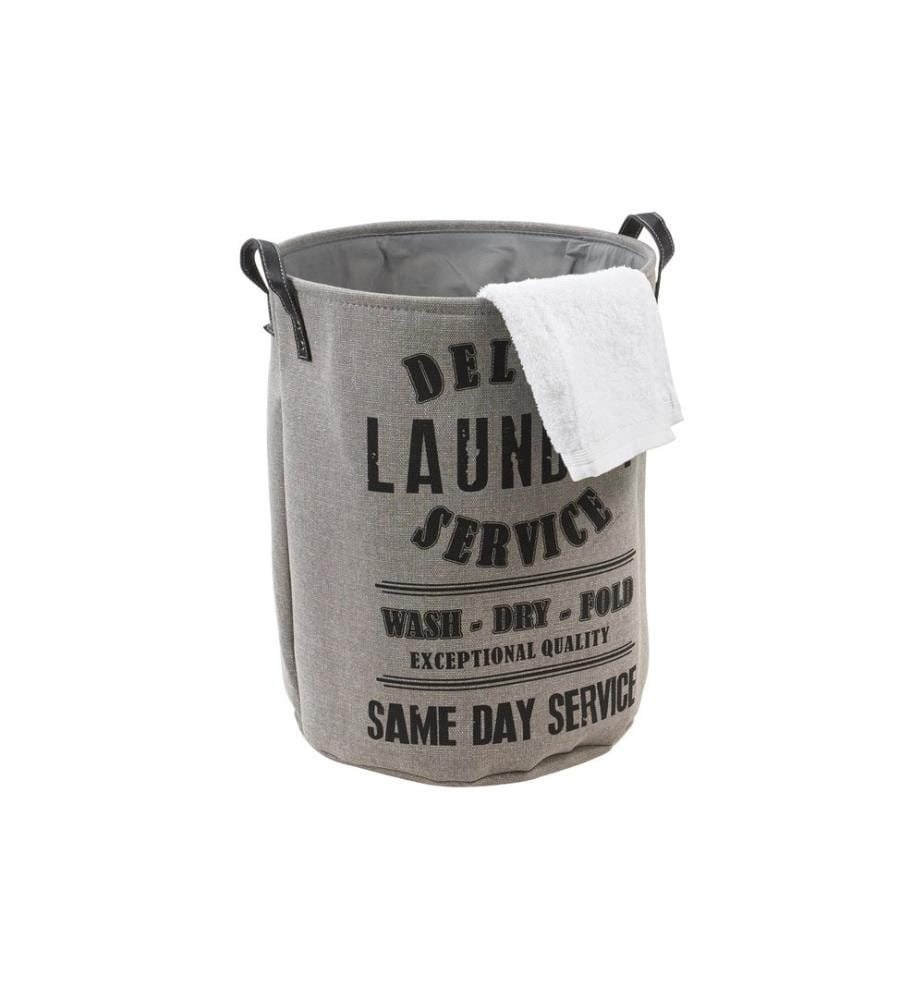 diaqua® - Wäschesammler Laundry 59 l, Hellgrau