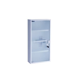 ZELLER - Present Erste Hilfe Schrank 30 x 12 x 60 cm, Weiss