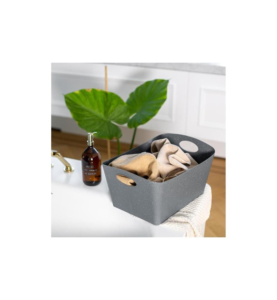 KOZIOL - Panier de rangement Boxxx L, Blanc,  15 l