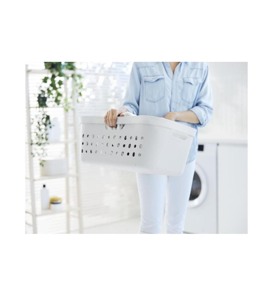 ROTHO - Wäschekorb  Jona 39 l, Weiss