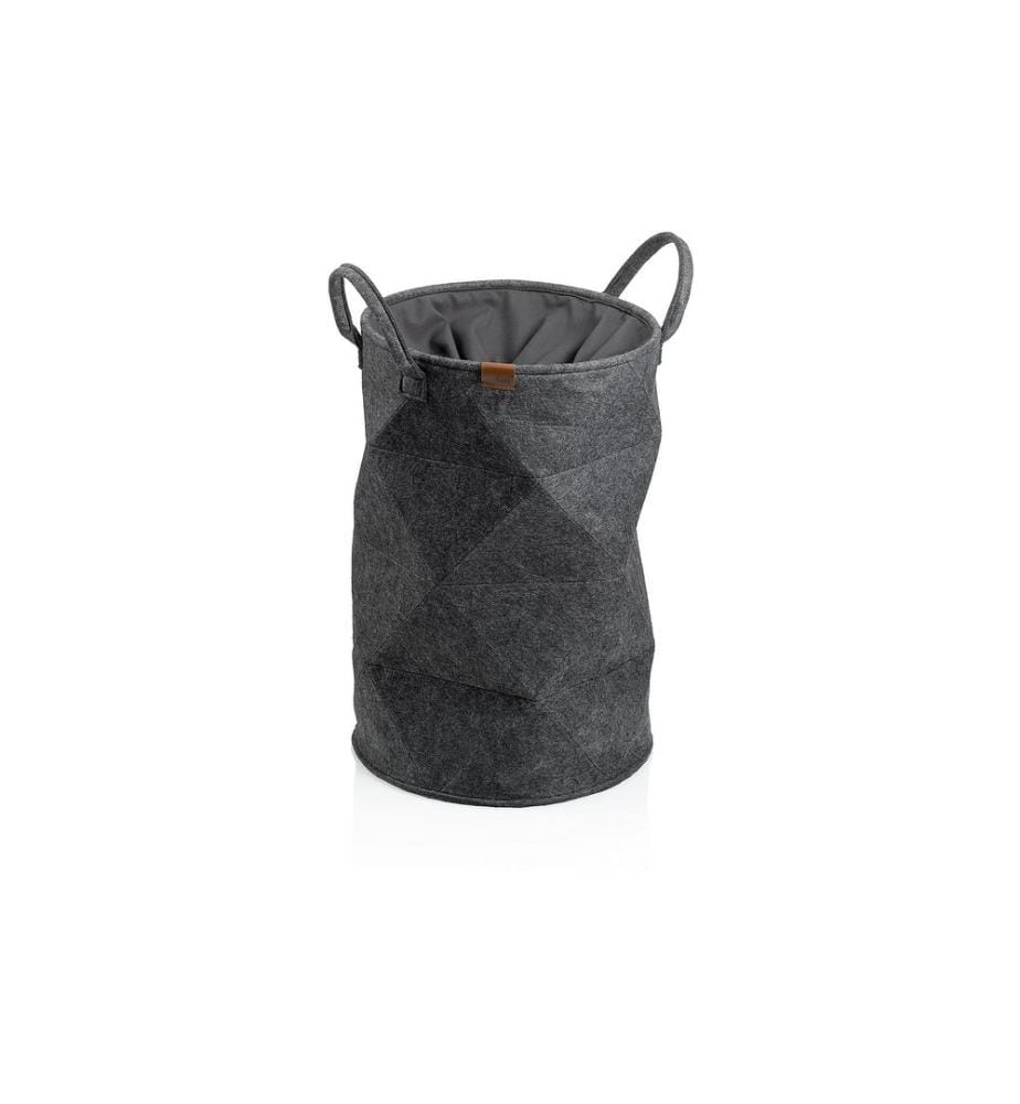 KELA - Wäschekorb  Fay 42 l, Dunkelgrau