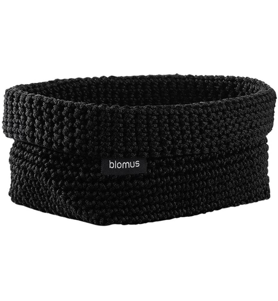 BLOMUS - Panier de rangement Tela L Noir