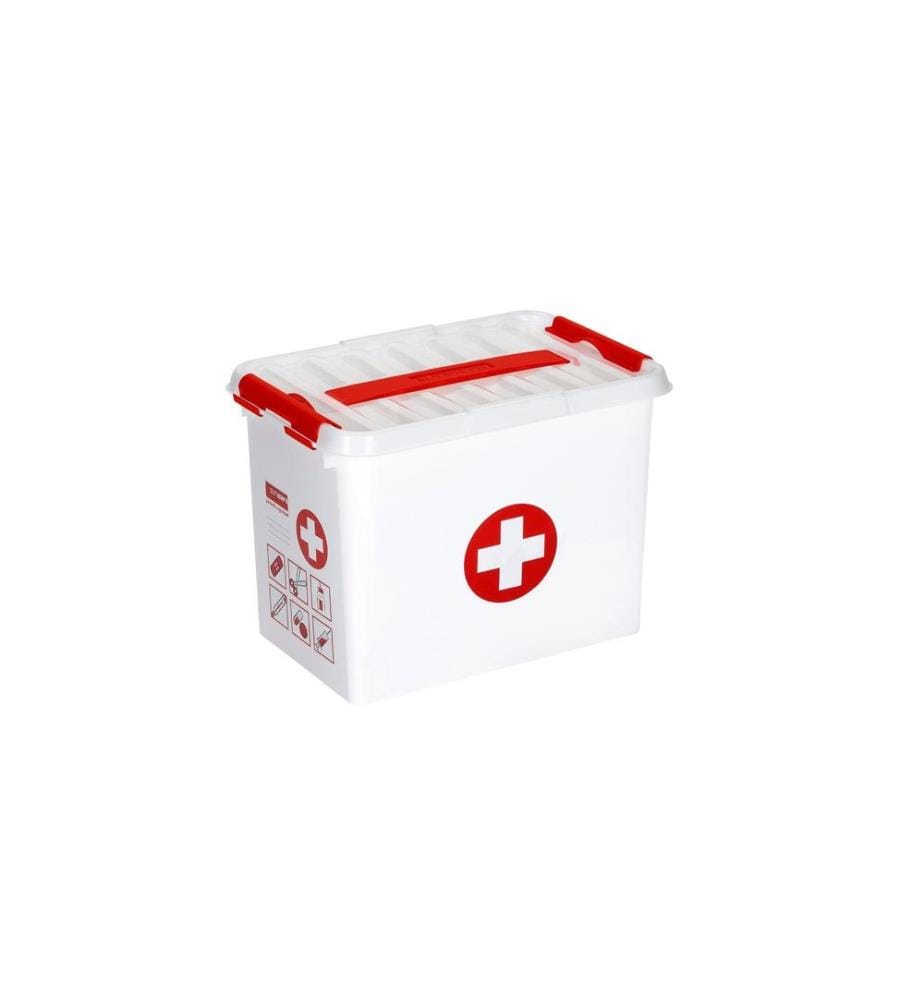 SIGMA HOME - Erste Hilfe Box 9 l Weiss