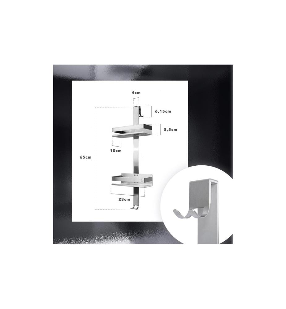 Benkstein - Dusch-Organizer Silber