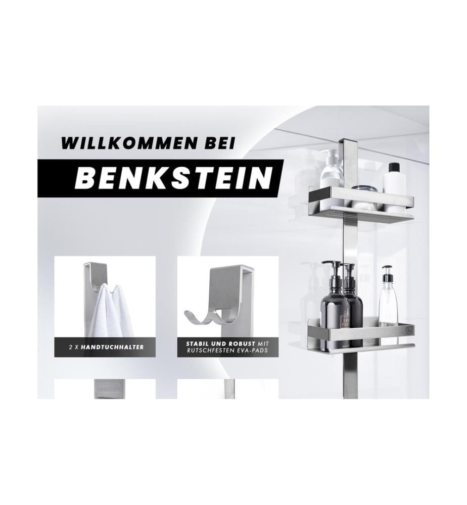 Benkstein - Dusch-Organizer Silber