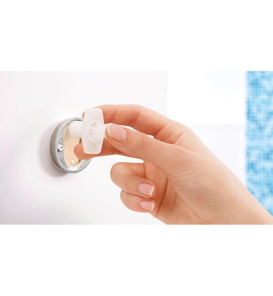 TESA - Toilettenpapierhalter Luup Silber