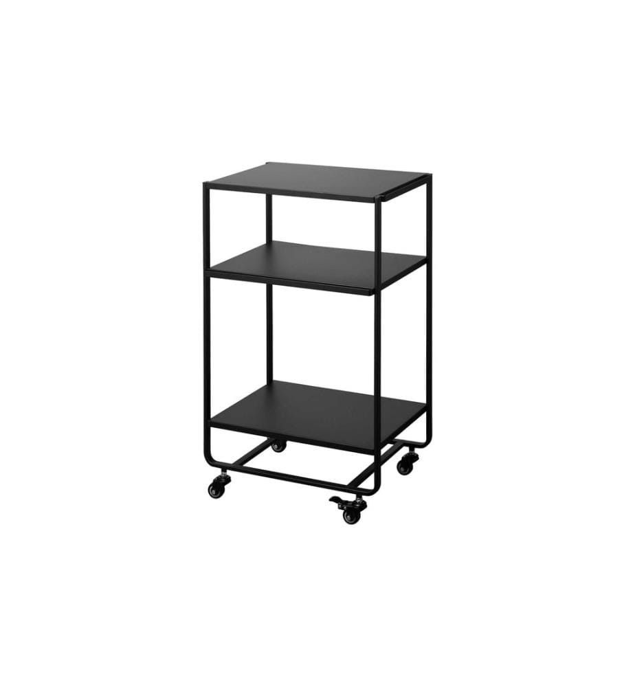 YAMAZAKI - Chariot de cuisine Tower 49 x 81.5 x 38 cm, Noir