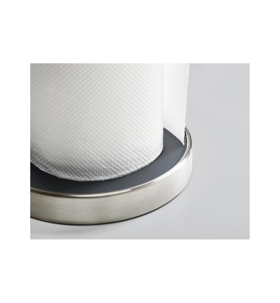 Joseph Joseph - Küchenrollenhalter Push+Tear Schwarz, 15 x 32 cm