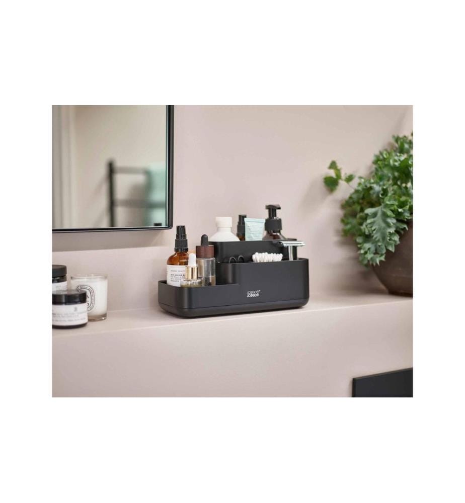 Joseph Joseph - Bad-Utensilienhalter EasyStore Caddy Mattschwarz