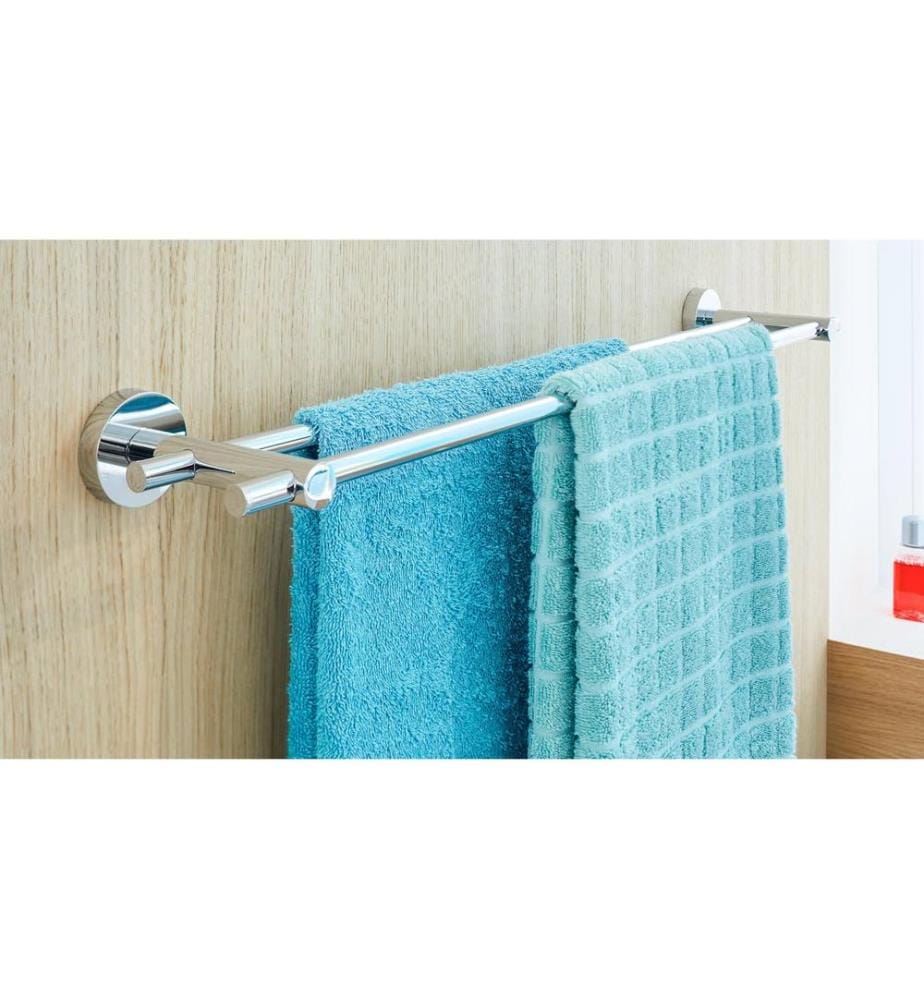 TESA - Porte-serviette Smooz à deux bras, chromé