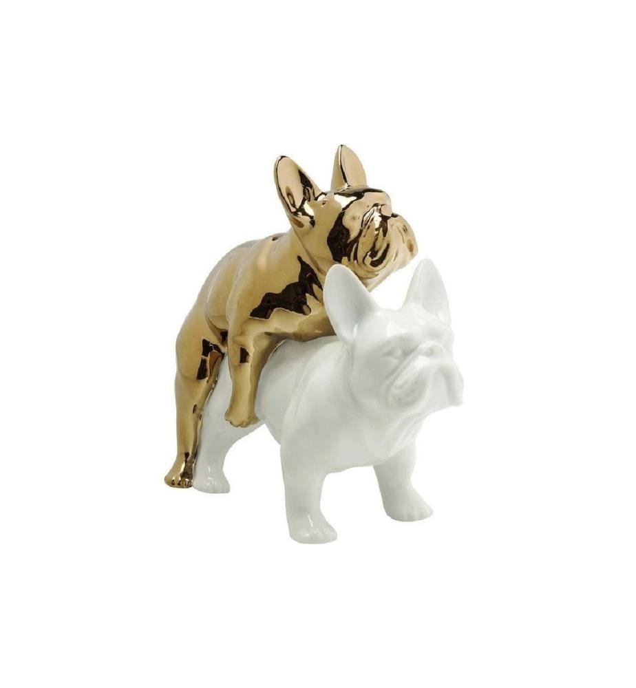 Kare Love Dogs Weiss/Gold
