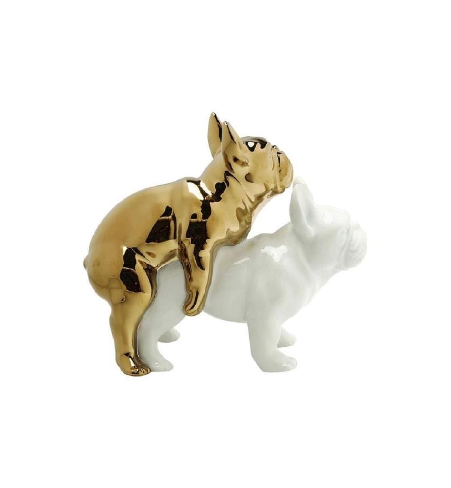 Kare Love Dogs Weiss/Gold