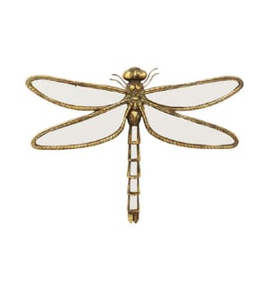 Kare Wanddekoration Libelle Spiegel