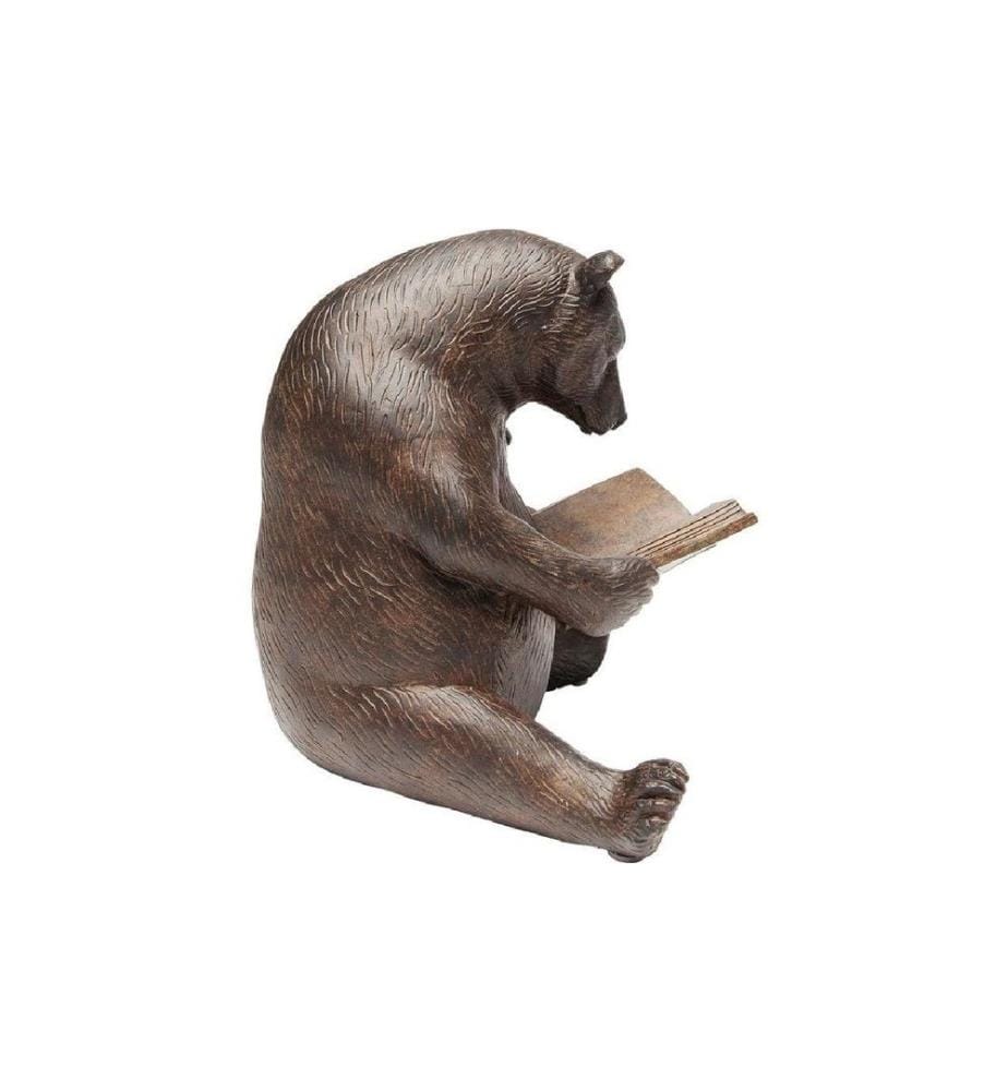 Kare Dekofigur Reading Bears Braun