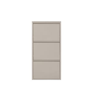 Kare Schuhschrank Caruso 100 x 50 cm, Crème