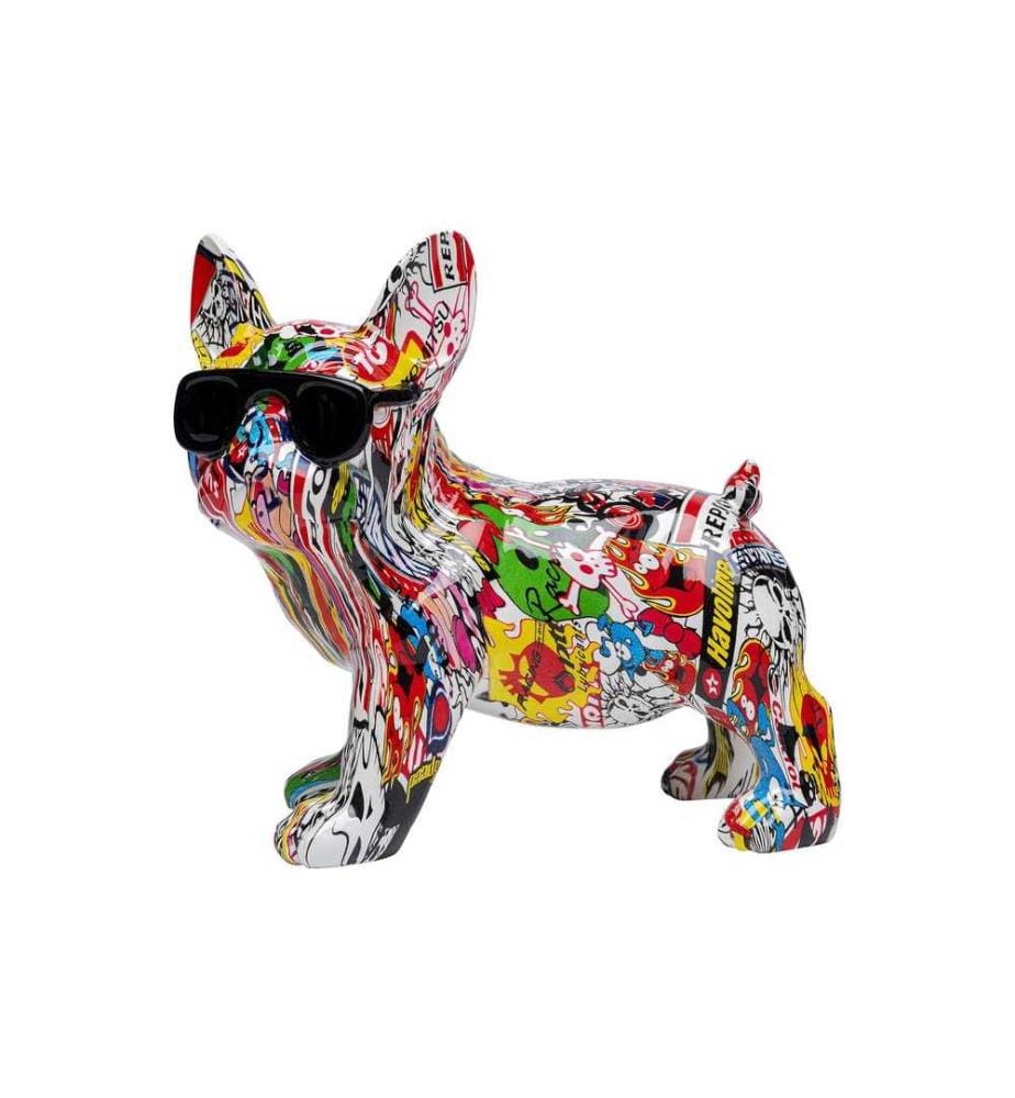 Kare Dekofigur Comic Dog Glasses 15 cm