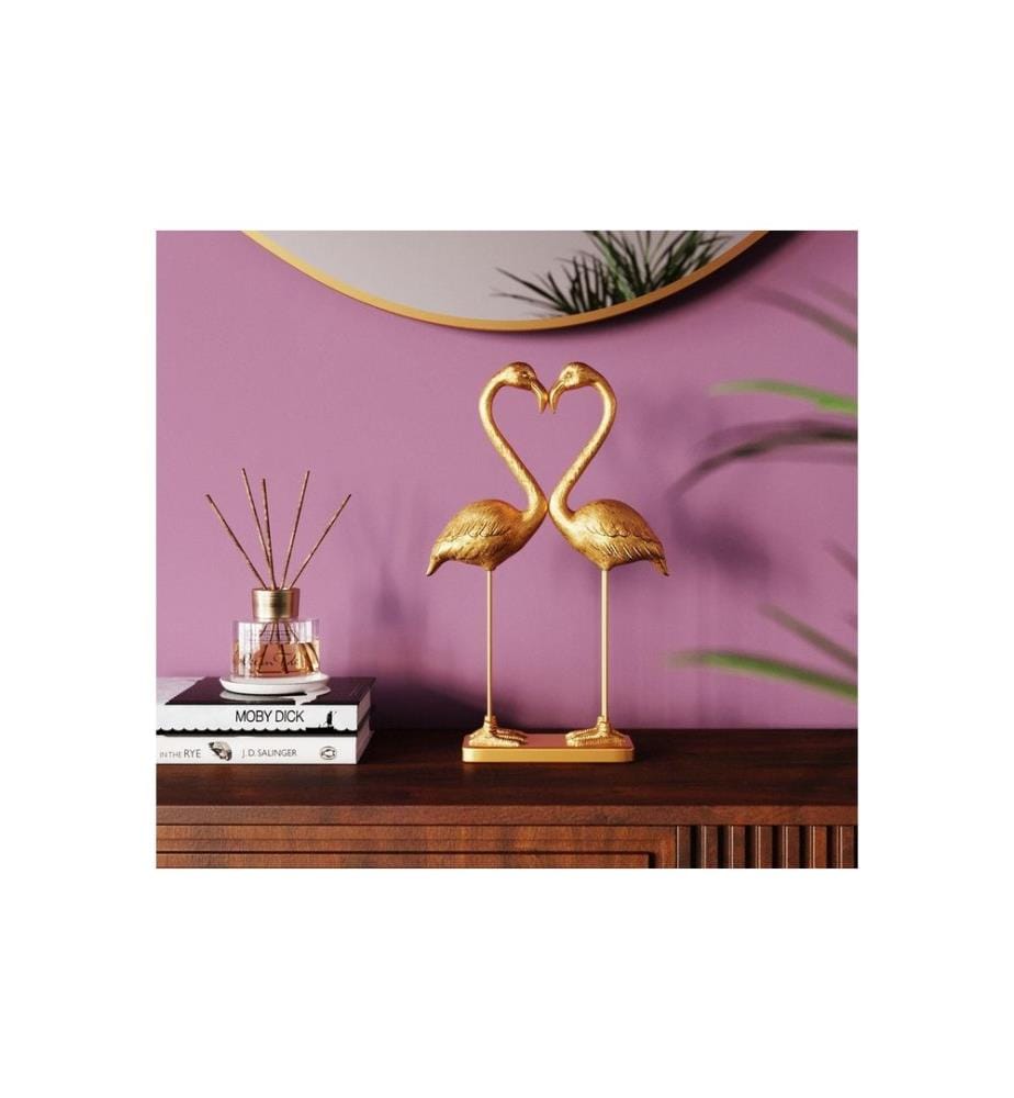 Kare Dekofigur Flamingo Love 39 cm