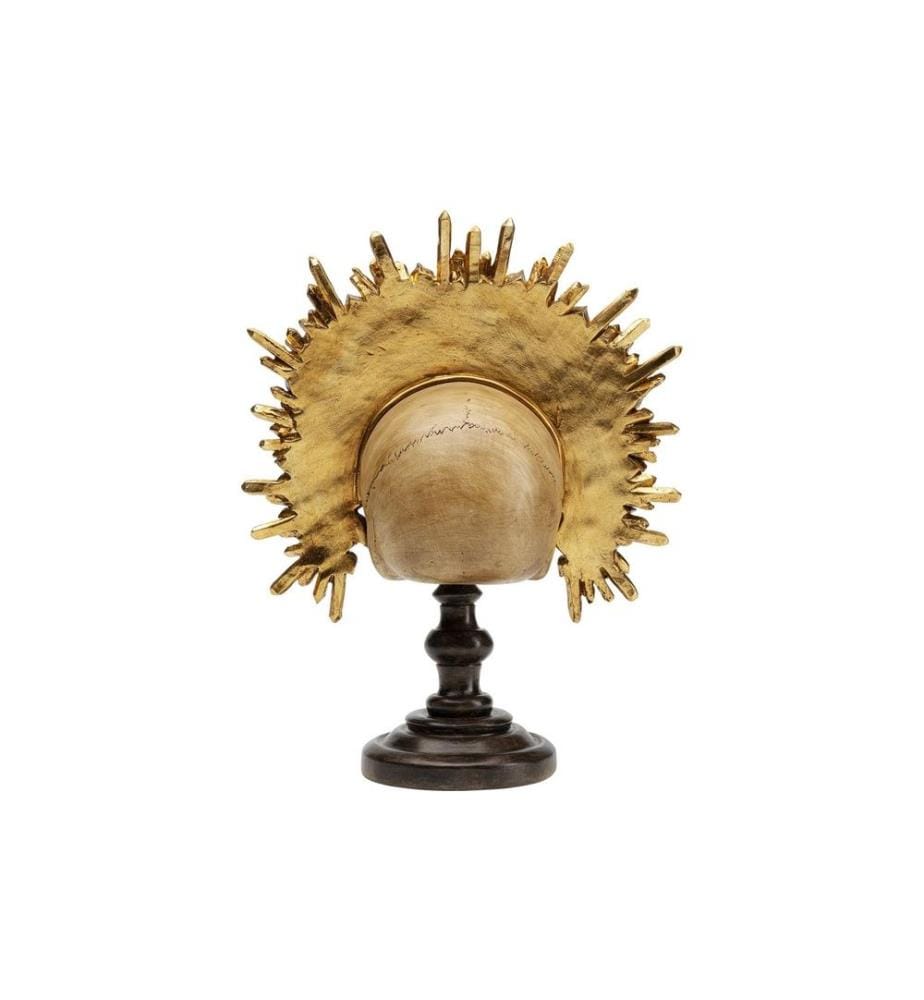 Kare Dekofigur King Skull Gold