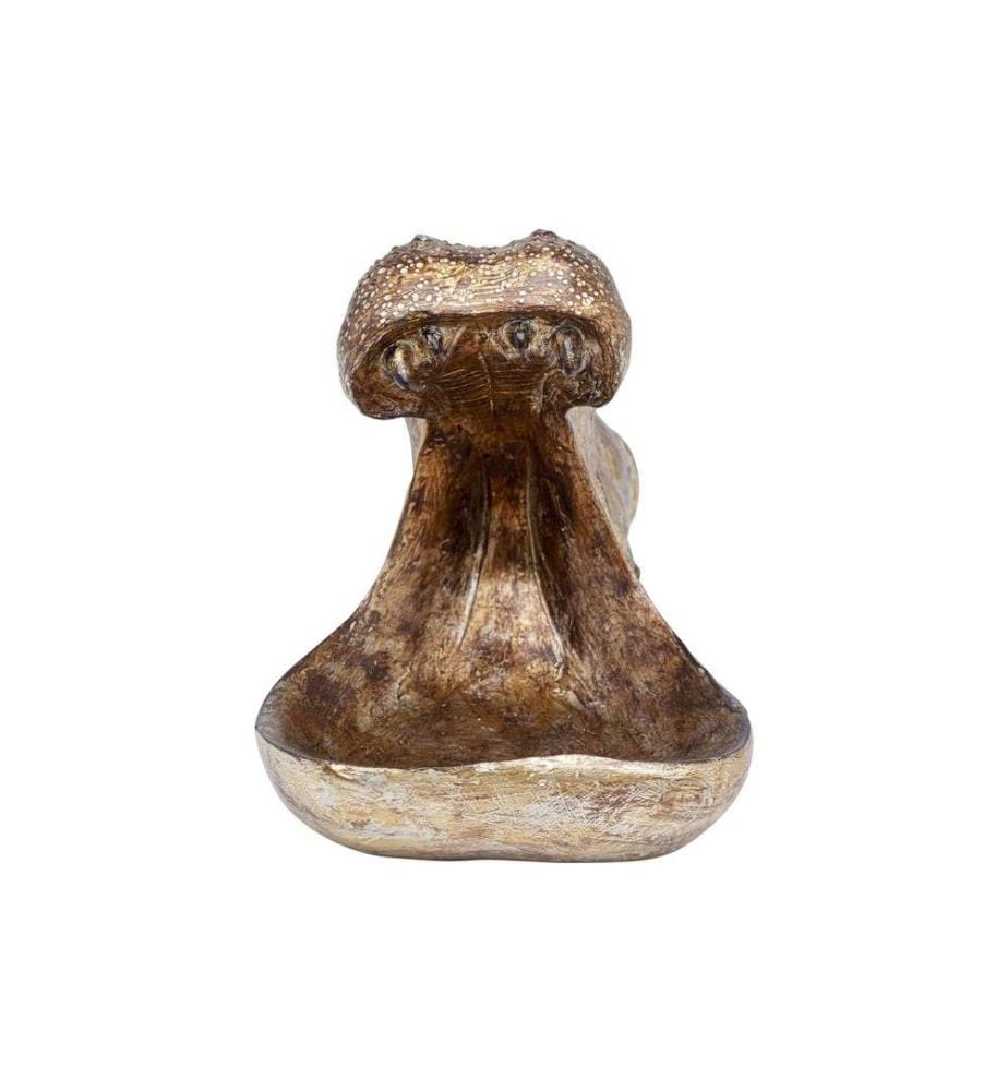 Kare Dekofigur Hungry Hippo Gold