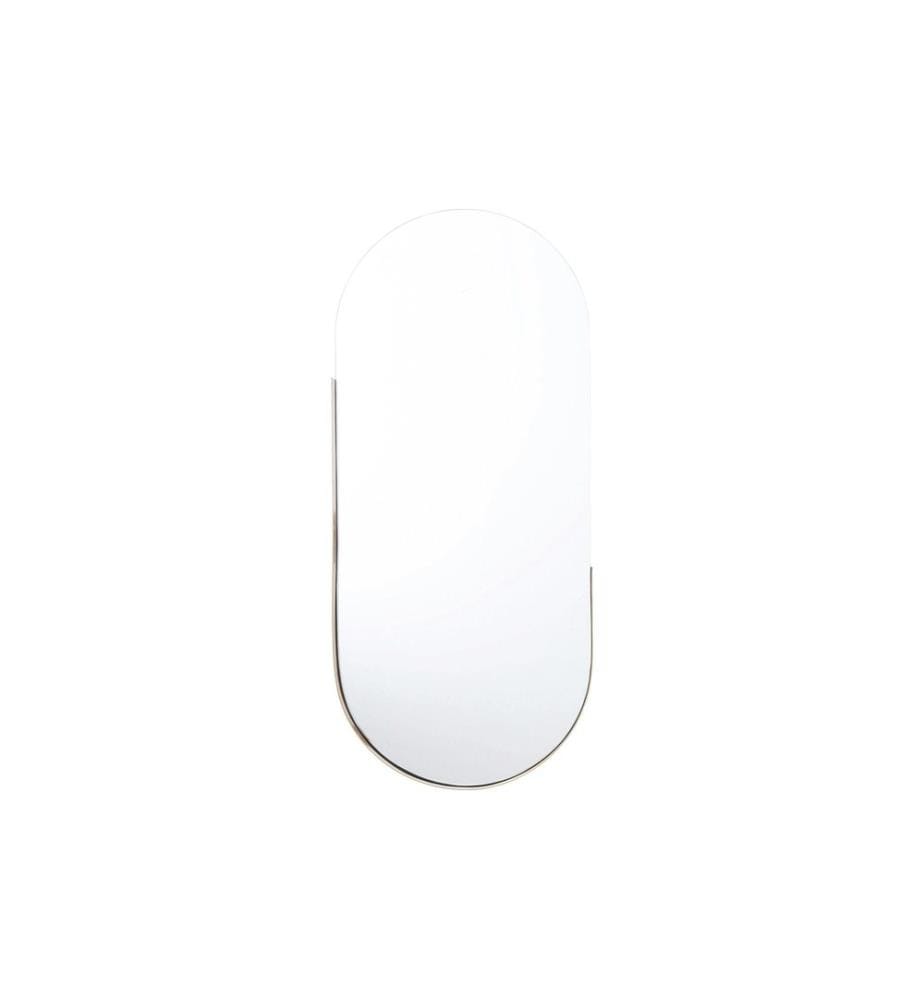 Kare Miroir Hipster Oval 50 x 114 cm, Gold
