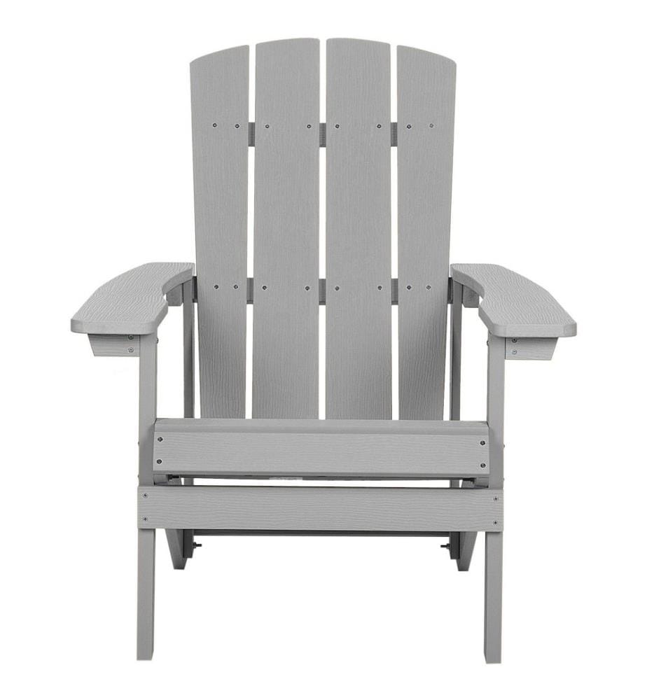 Chaise de jardin ADIRONDACK Gris clair