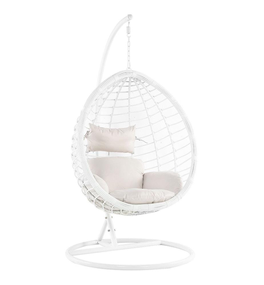 Fauteuil suspendu avec support FANO Polyrotin Blanc