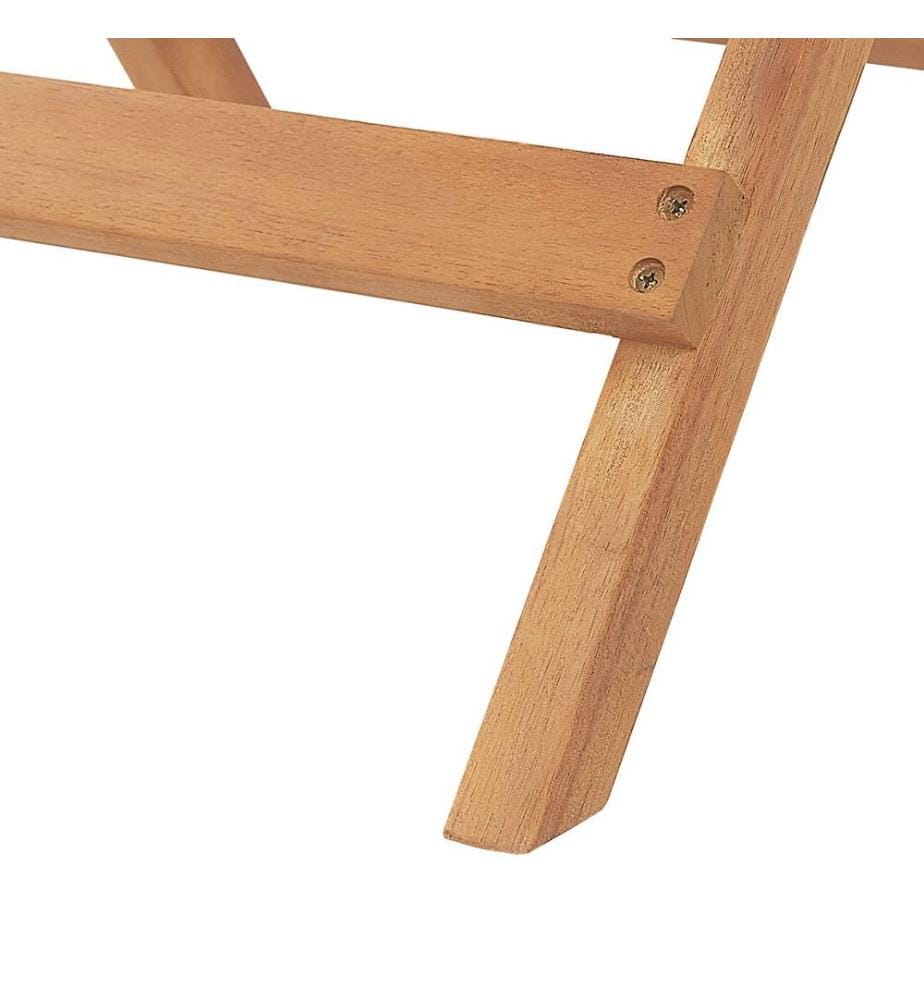 Table d'appoint pour le jardin JAVA Acacia Marron clair Pliant