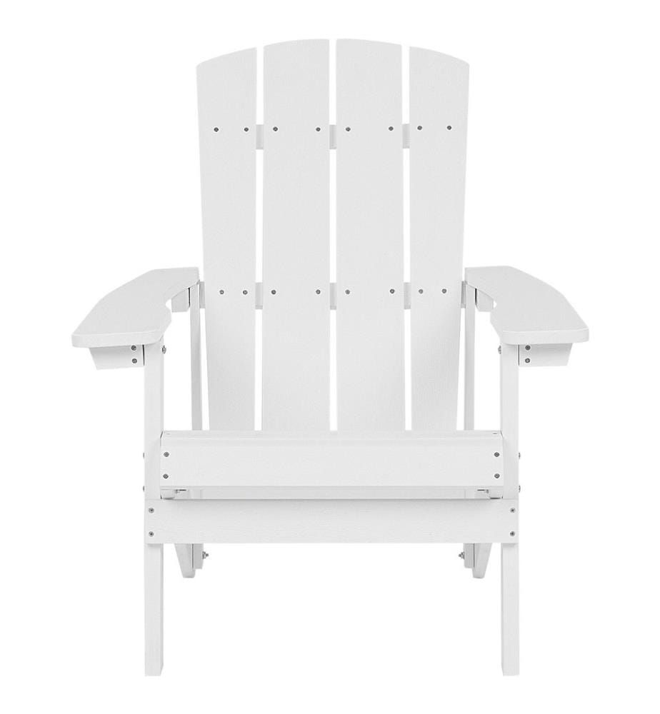 Gartenstuhl ADIRONDACK mit Fussstütze Weiss