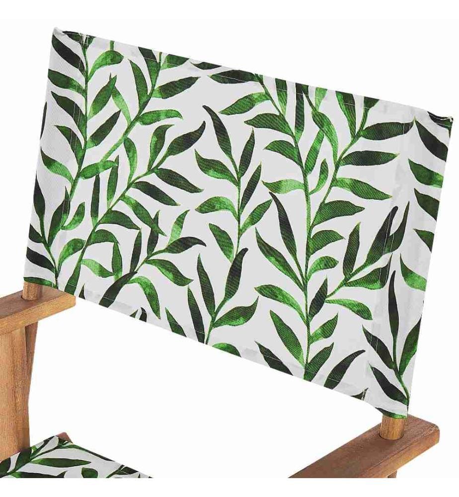 Gartenstuhl 2er Set CINE Akazienholz Grau