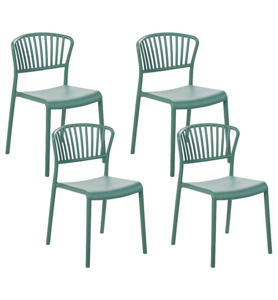 Gartenstuhl 4er Set GELA Mintgrün