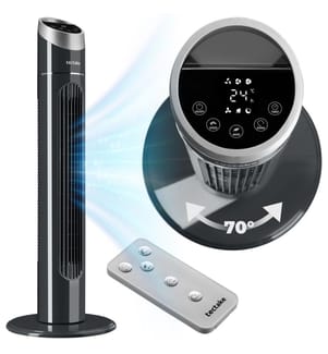 Turmventilator 90 cm - anthrazit