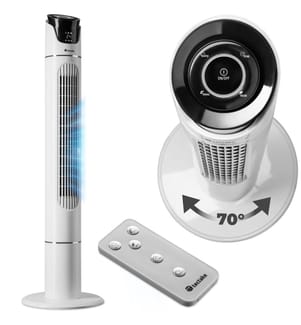 Turmventilator 110 cm - weiss